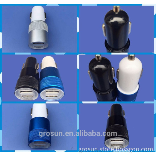 Hot selling CE RoHS Approved Dual USB 5V 2.1A Car Charger from Shenzhen Factory